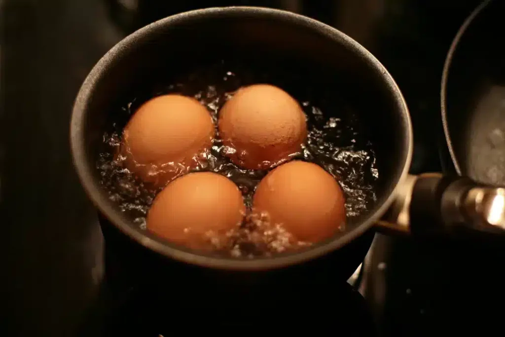 วิธีต้มไข่ยางมะตูม ไข่ไก่ ไข่เป็ด
