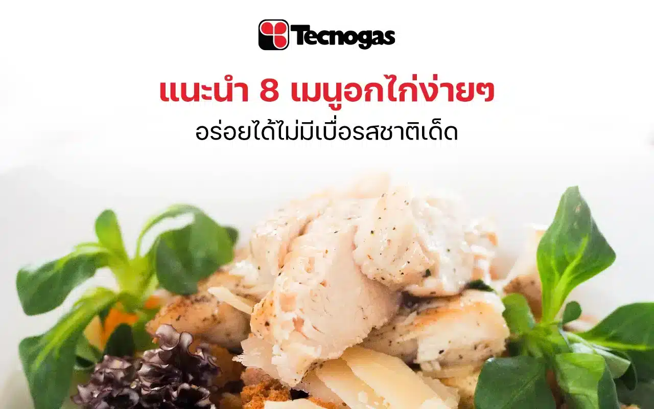 รวม 8 เมนูอกไก่ง่ายๆ