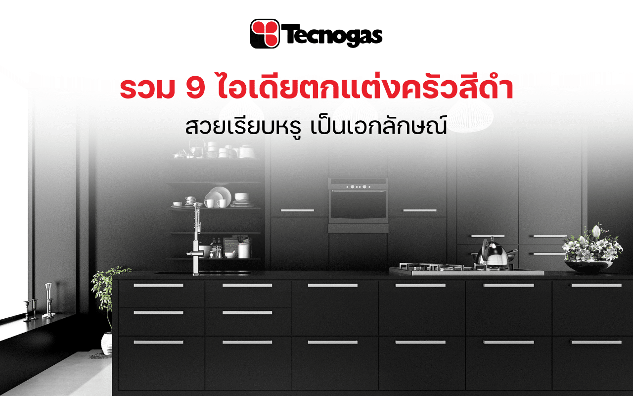 ครัวสีดำ Tecnogas