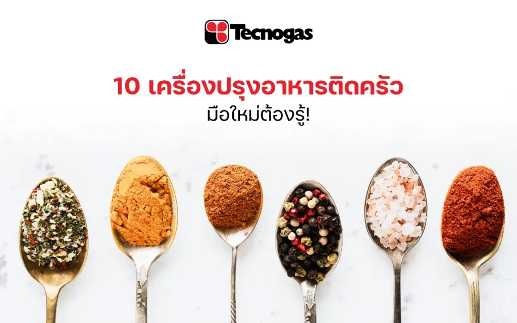 10 เครื่องปรุงอาหารติดครัว