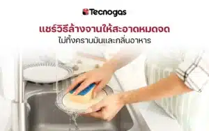 แชร์วิธีล้างจานให้สะอาดหมดจด ไม่ทิ้งคราบมันและกลิ่นอาหาร