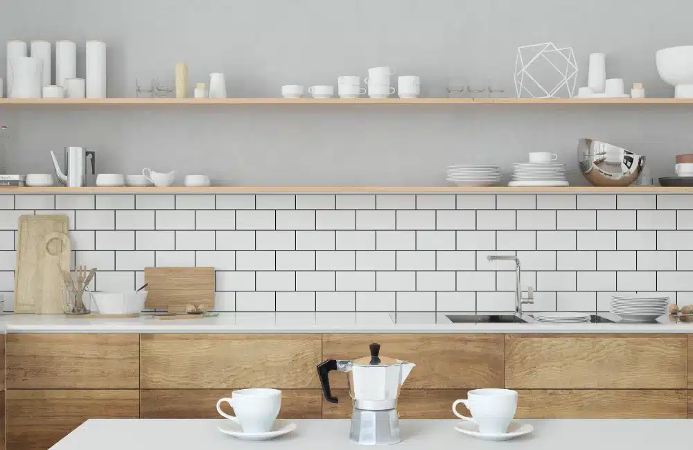 การตกแต่งห้องครัวด้วยวอลล์เปเปอร์