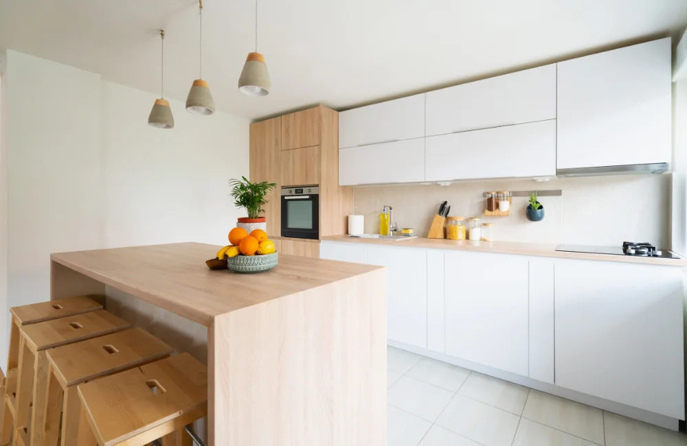 การตกแต่งห้องครัวทาวน์เฮ้าส์