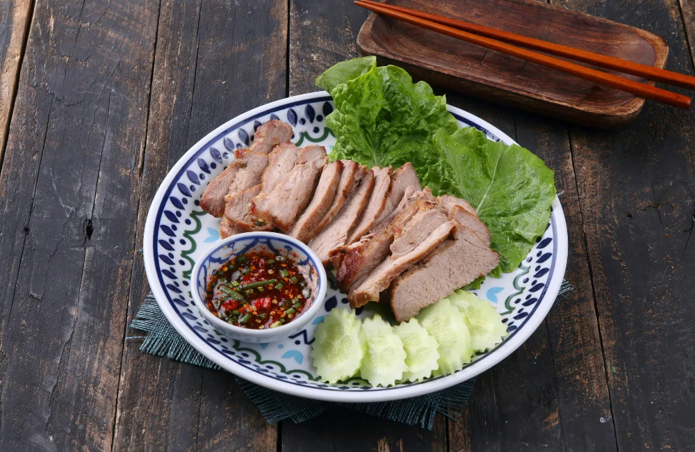 น้ำจิ้มแจ่วหมูย่าง